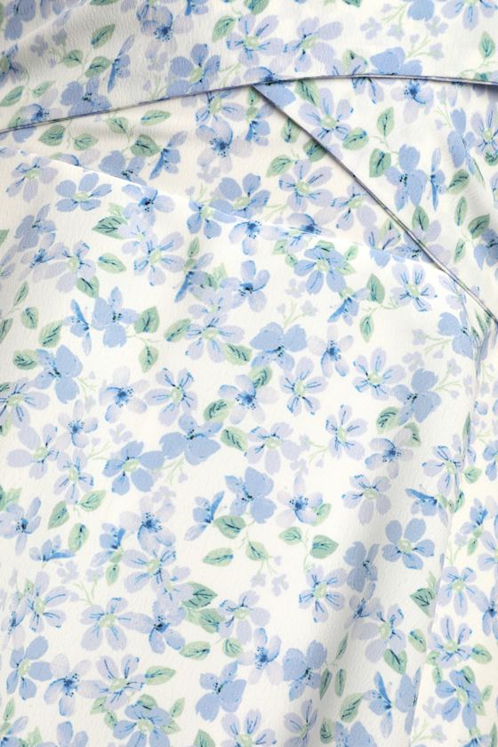 Here to Play White Floral Print Sleeveless Tie-Back Romper