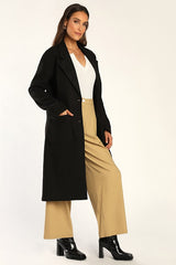 Style Squad Black Long Coat