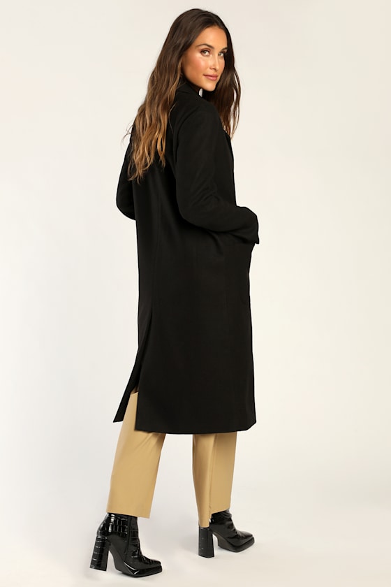 Style Squad Black Long Coat